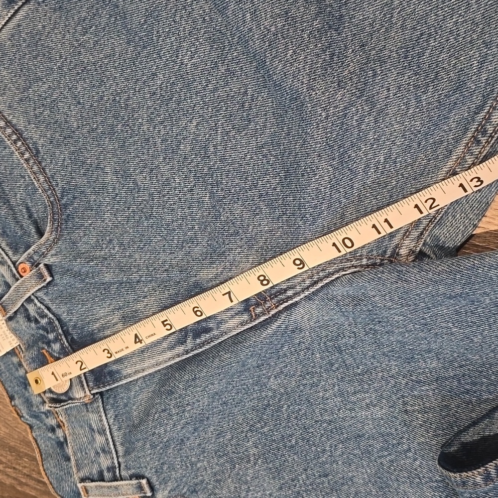Y2k Levis 505 Regular Fit Straight Leg Women's Sz 13 JR Vtg 2000 - Picture 8 of 14